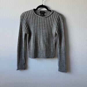 Vintage grey and silver sparkly sweater